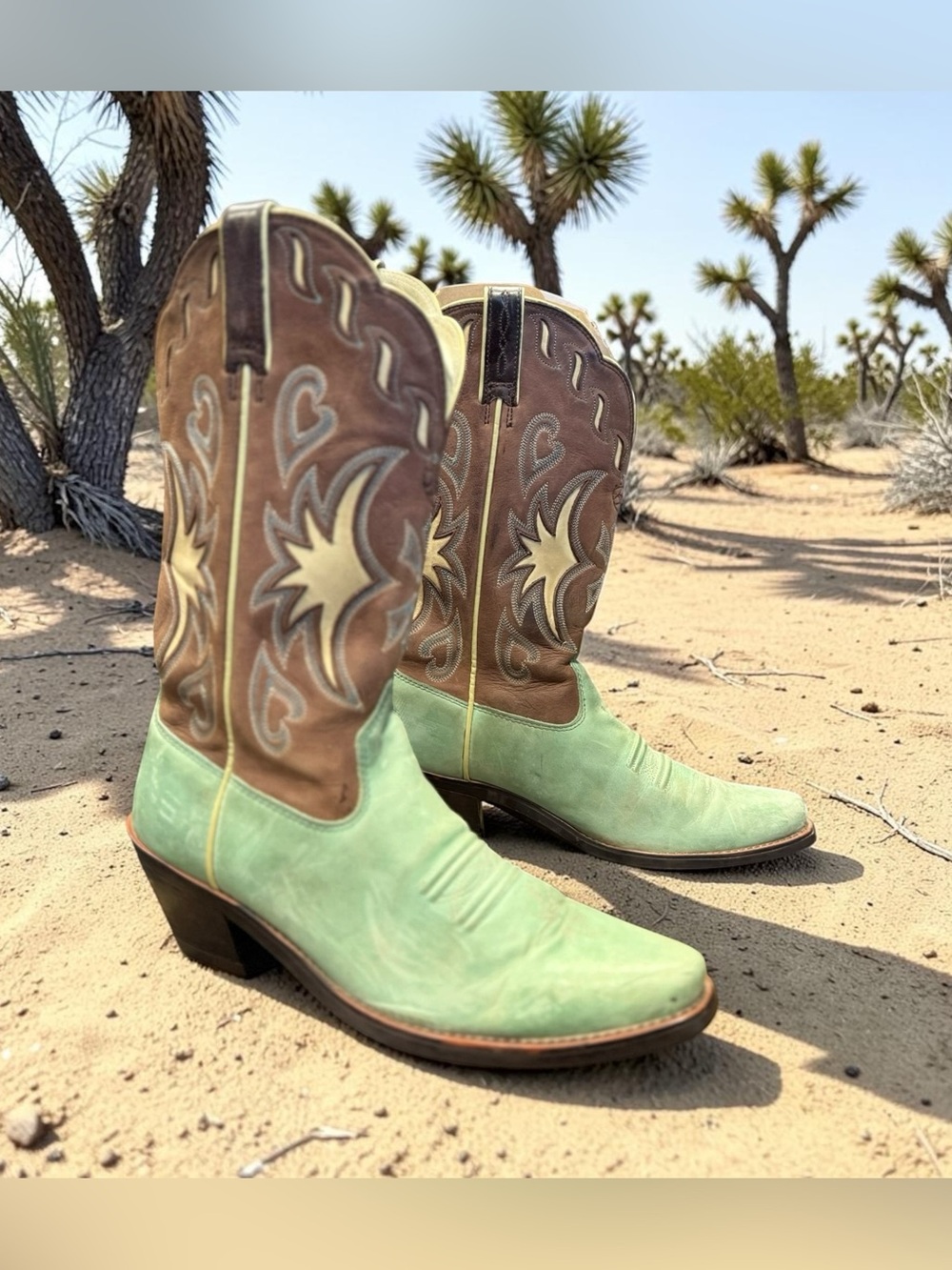 ARIAT Women's Circuit Savanna Western Boots - Cowboy Snip Toe 7.5 Vintage